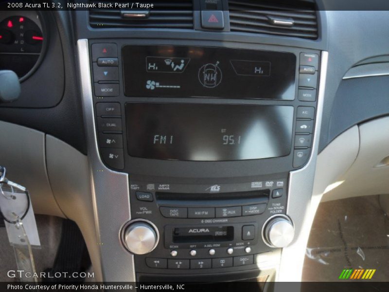 Nighthawk Black Pearl / Taupe 2008 Acura TL 3.2