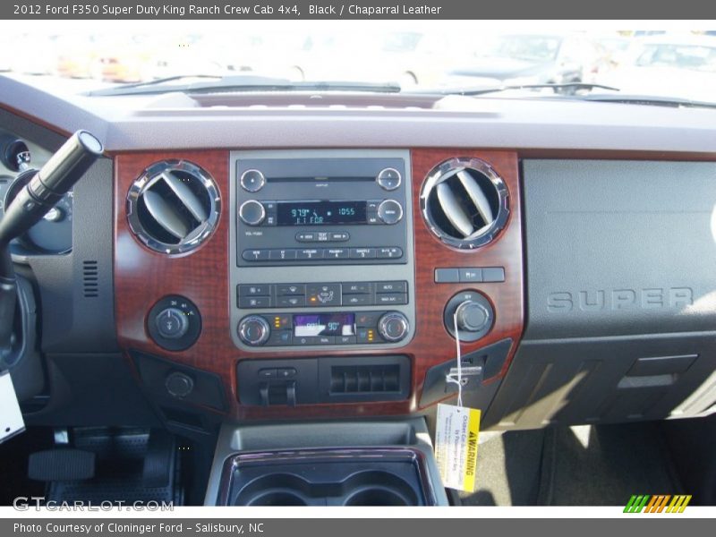 Controls of 2012 F350 Super Duty King Ranch Crew Cab 4x4