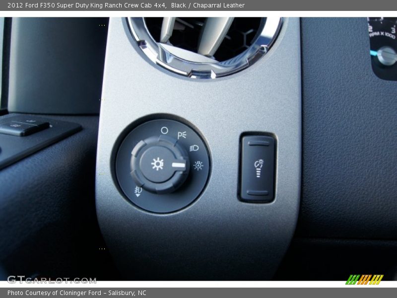 Controls of 2012 F350 Super Duty King Ranch Crew Cab 4x4