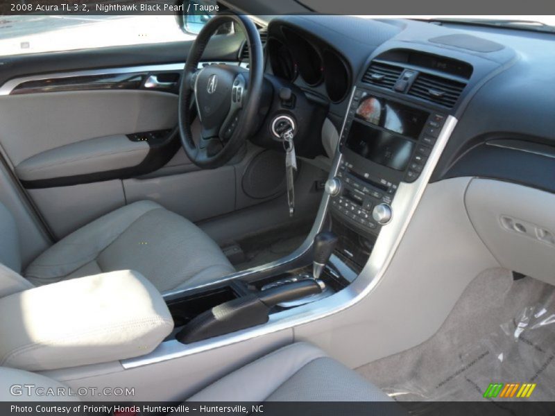Nighthawk Black Pearl / Taupe 2008 Acura TL 3.2