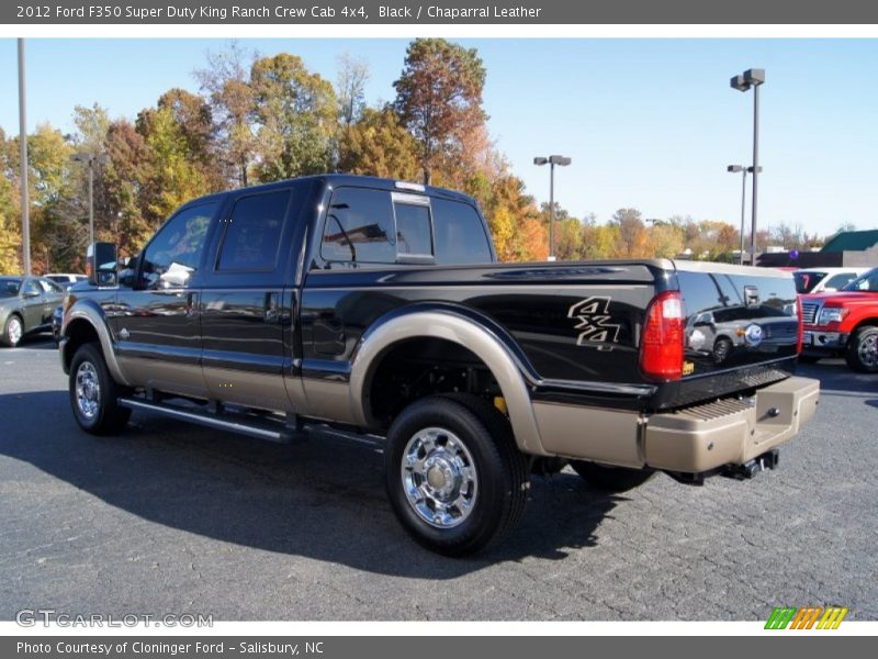  2012 F350 Super Duty King Ranch Crew Cab 4x4 Black