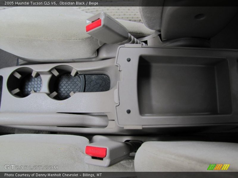 Obsidian Black / Beige 2005 Hyundai Tucson GLS V6