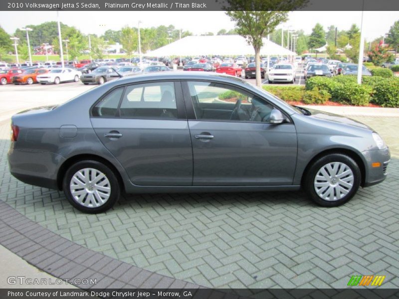 Platinum Grey Metallic / Titan Black 2010 Volkswagen Jetta S Sedan