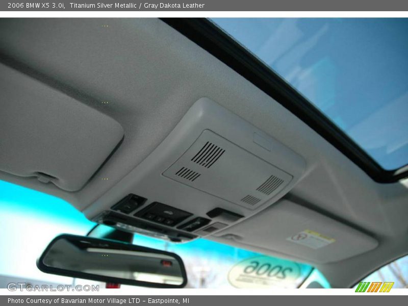 Titanium Silver Metallic / Gray Dakota Leather 2006 BMW X5 3.0i