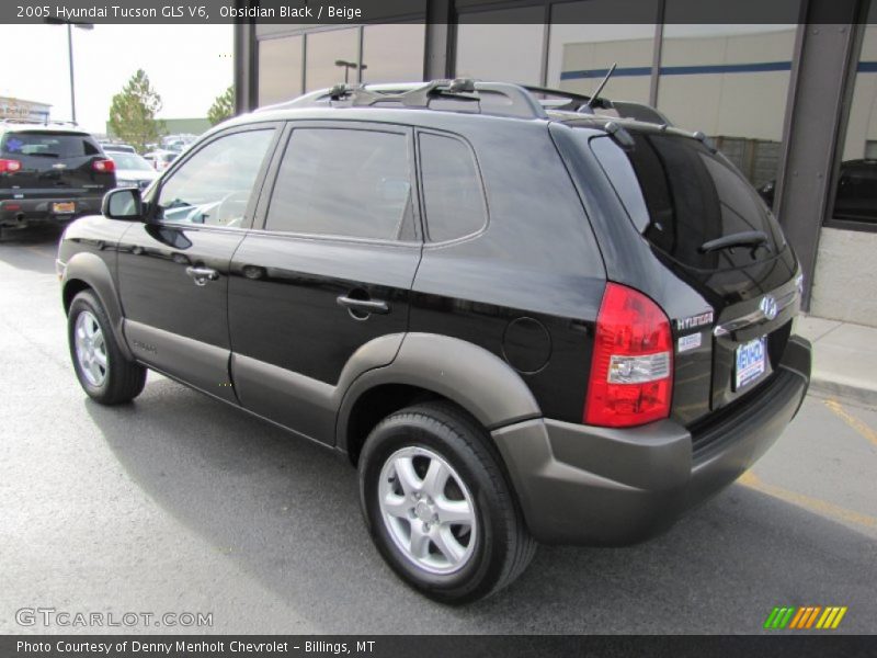 Obsidian Black / Beige 2005 Hyundai Tucson GLS V6