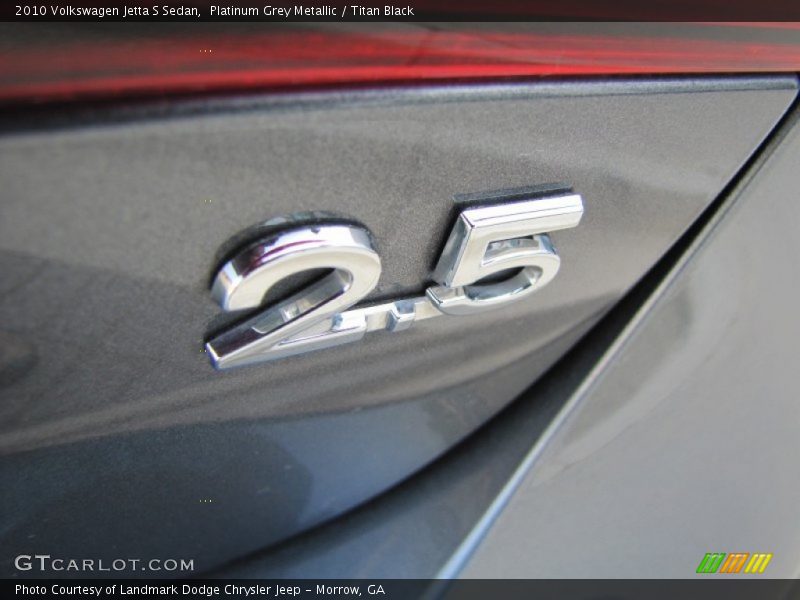 Platinum Grey Metallic / Titan Black 2010 Volkswagen Jetta S Sedan