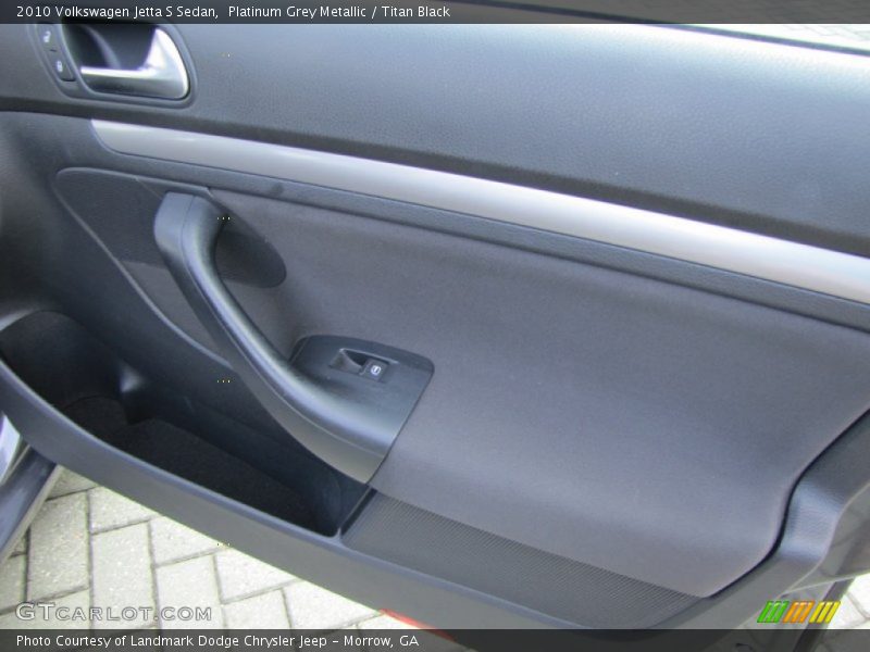 Platinum Grey Metallic / Titan Black 2010 Volkswagen Jetta S Sedan