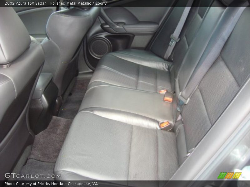 Polished Metal Metallic / Ebony 2009 Acura TSX Sedan