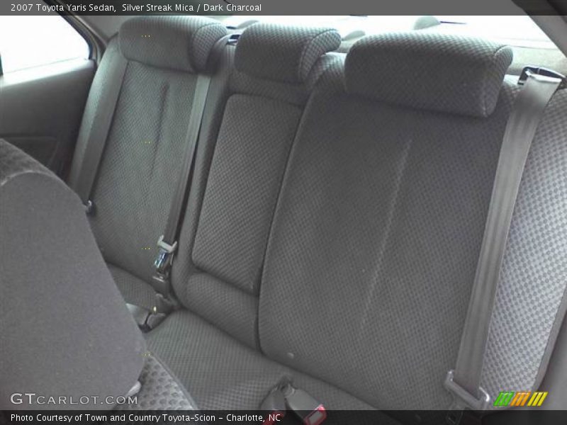 Silver Streak Mica / Dark Charcoal 2007 Toyota Yaris Sedan