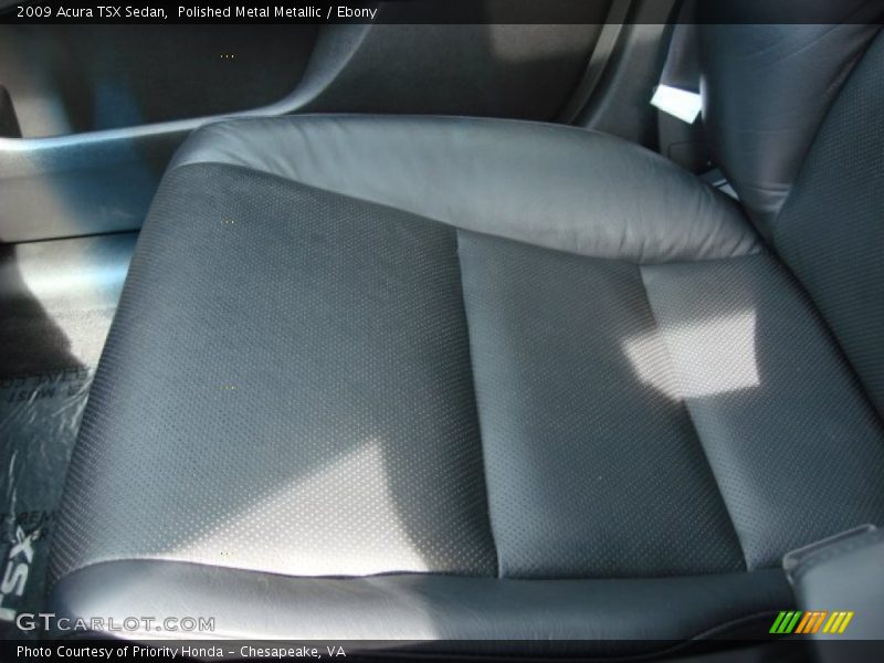 Polished Metal Metallic / Ebony 2009 Acura TSX Sedan
