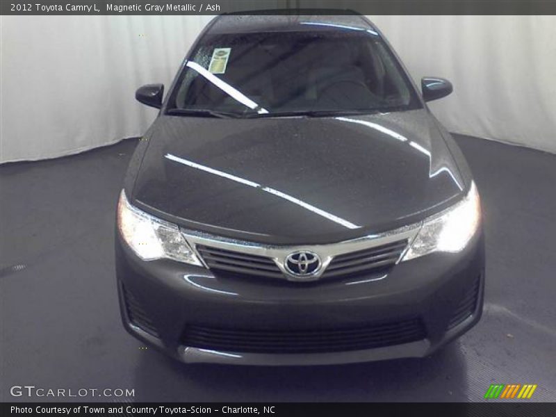 Magnetic Gray Metallic / Ash 2012 Toyota Camry L