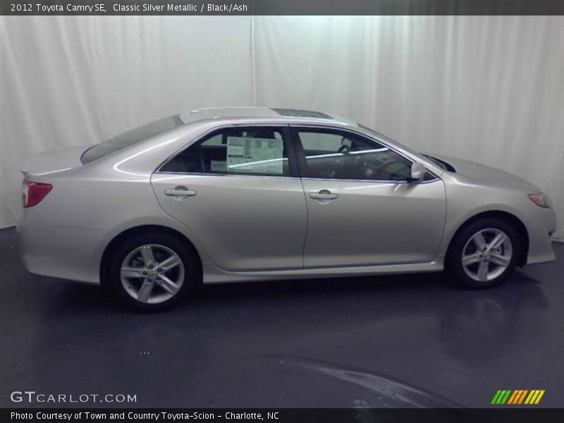 Classic Silver Metallic / Black/Ash 2012 Toyota Camry SE