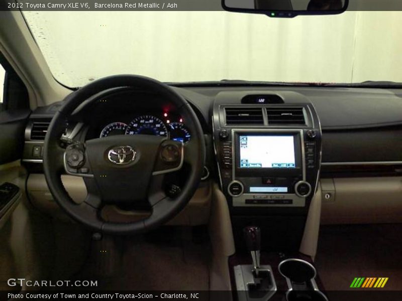 Barcelona Red Metallic / Ash 2012 Toyota Camry XLE V6