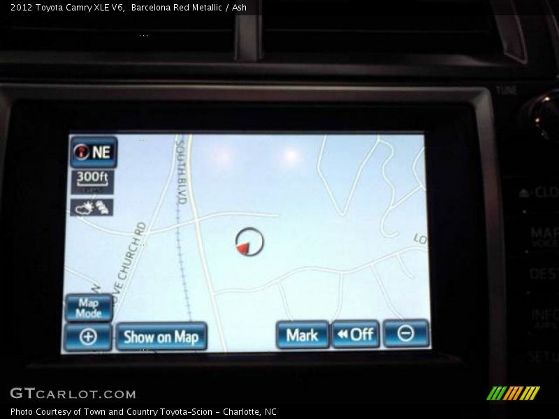 Barcelona Red Metallic / Ash 2012 Toyota Camry XLE V6