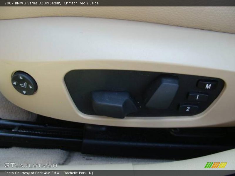 Crimson Red / Beige 2007 BMW 3 Series 328xi Sedan