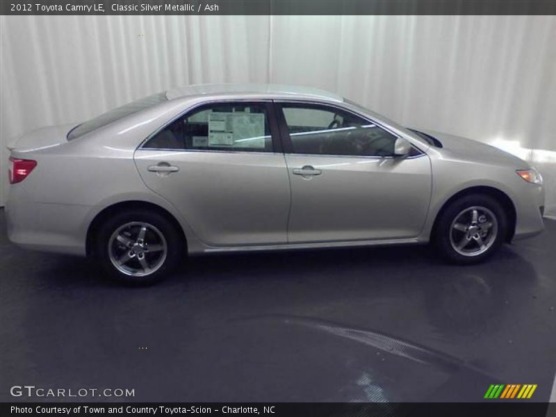 Classic Silver Metallic / Ash 2012 Toyota Camry LE