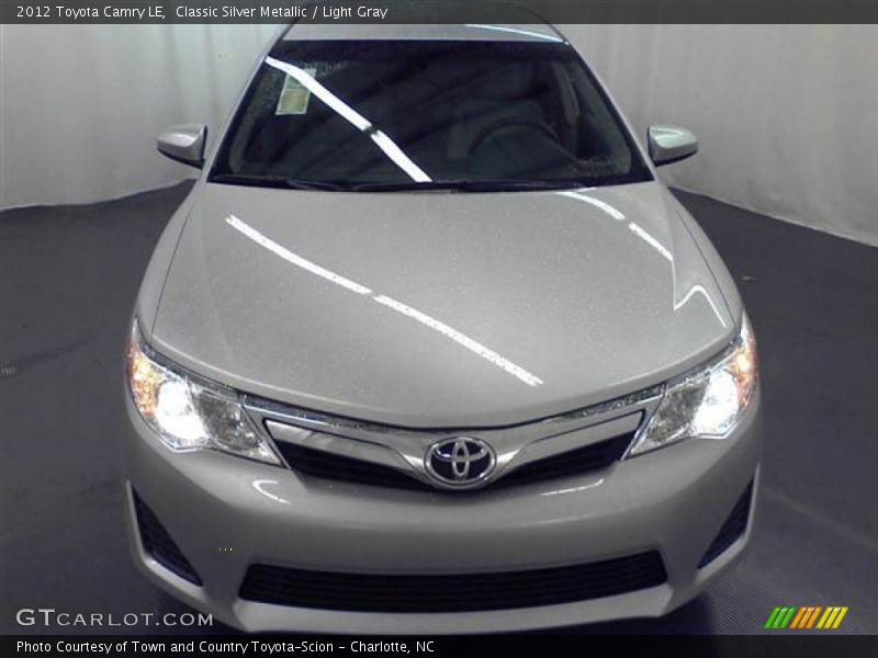 Classic Silver Metallic / Light Gray 2012 Toyota Camry LE