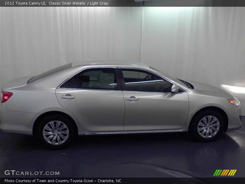 Classic Silver Metallic / Light Gray 2012 Toyota Camry LE