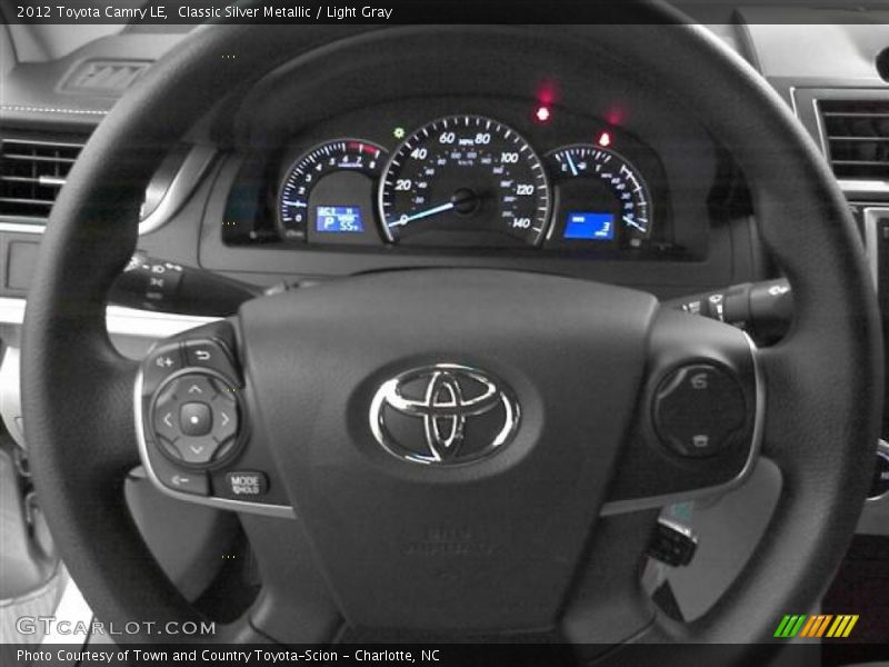 Classic Silver Metallic / Light Gray 2012 Toyota Camry LE