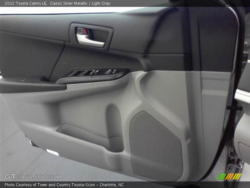 Classic Silver Metallic / Light Gray 2012 Toyota Camry LE
