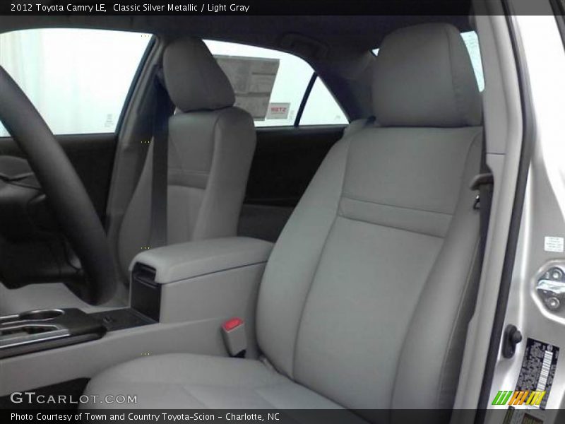 Classic Silver Metallic / Light Gray 2012 Toyota Camry LE