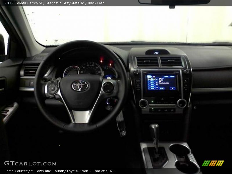 Magnetic Gray Metallic / Black/Ash 2012 Toyota Camry SE