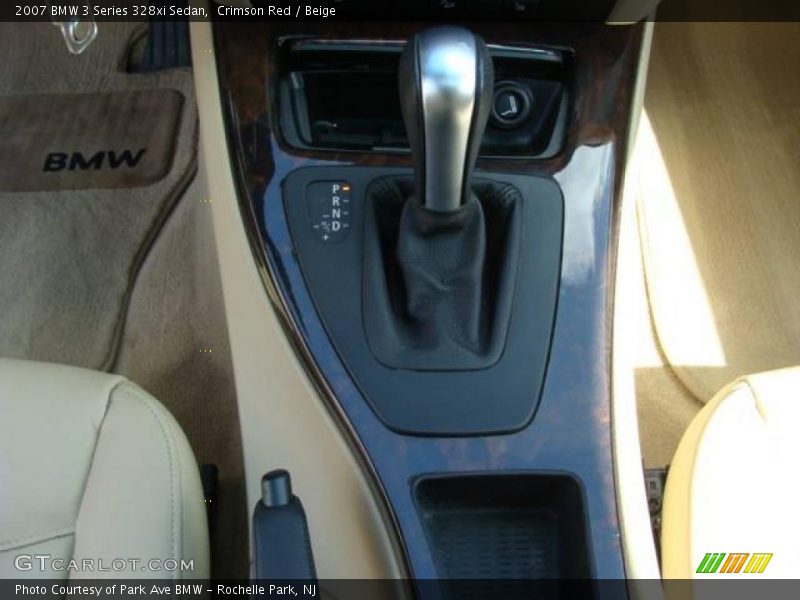 Crimson Red / Beige 2007 BMW 3 Series 328xi Sedan