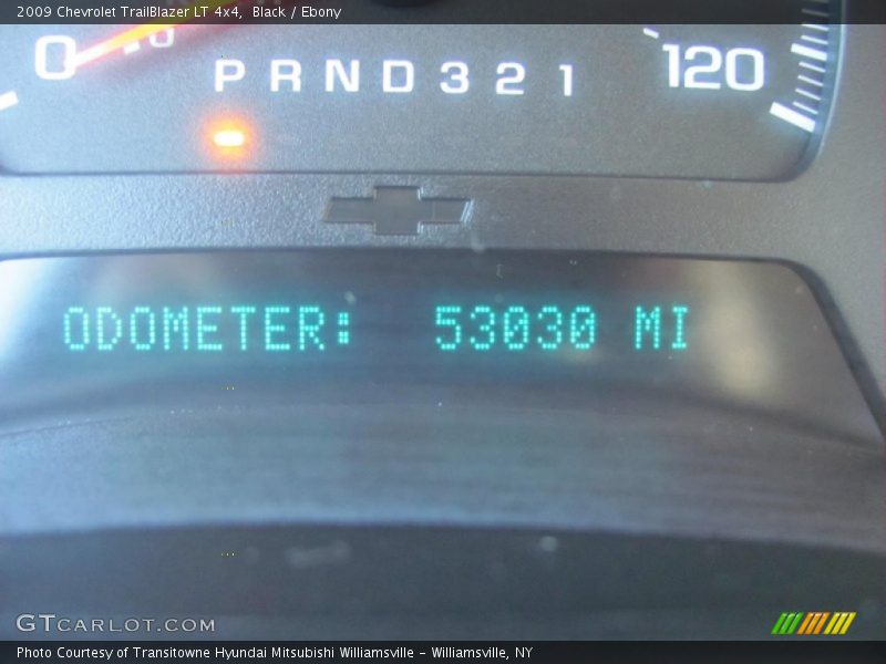 Black / Ebony 2009 Chevrolet TrailBlazer LT 4x4