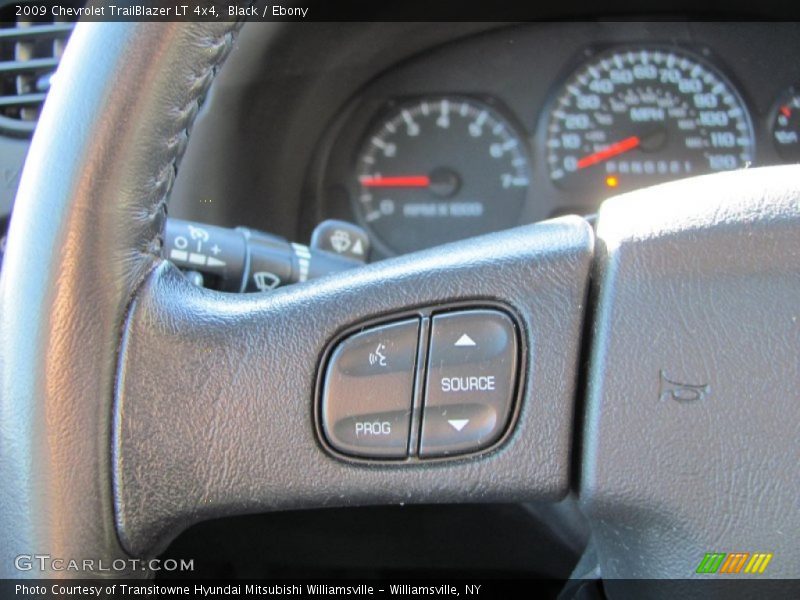 Black / Ebony 2009 Chevrolet TrailBlazer LT 4x4