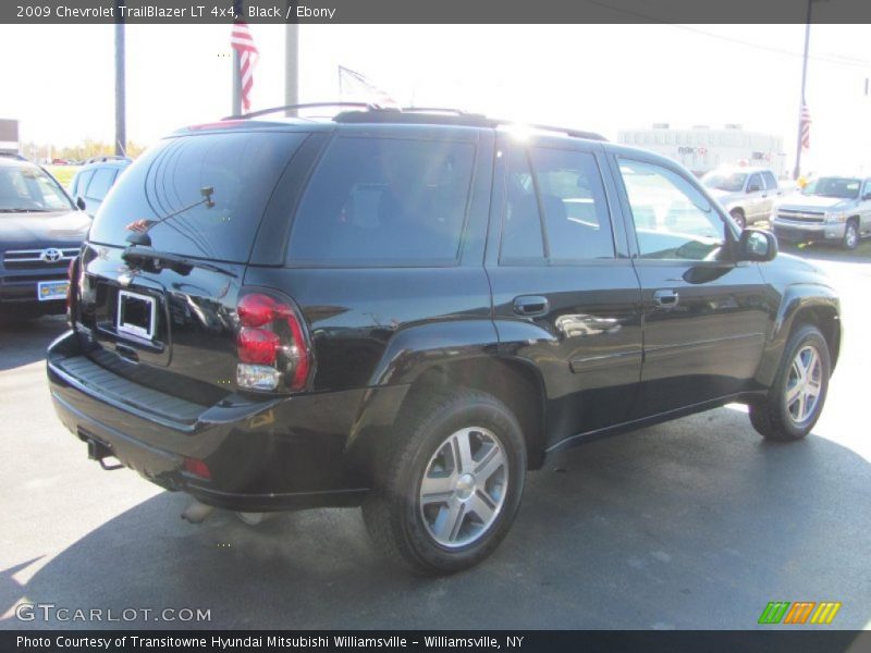 Black / Ebony 2009 Chevrolet TrailBlazer LT 4x4