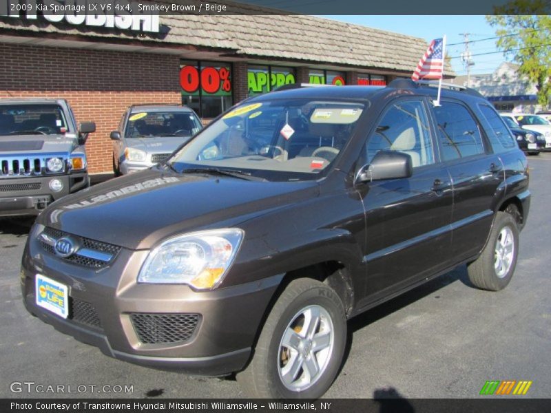 Smokey Brown / Beige 2009 Kia Sportage LX V6 4x4