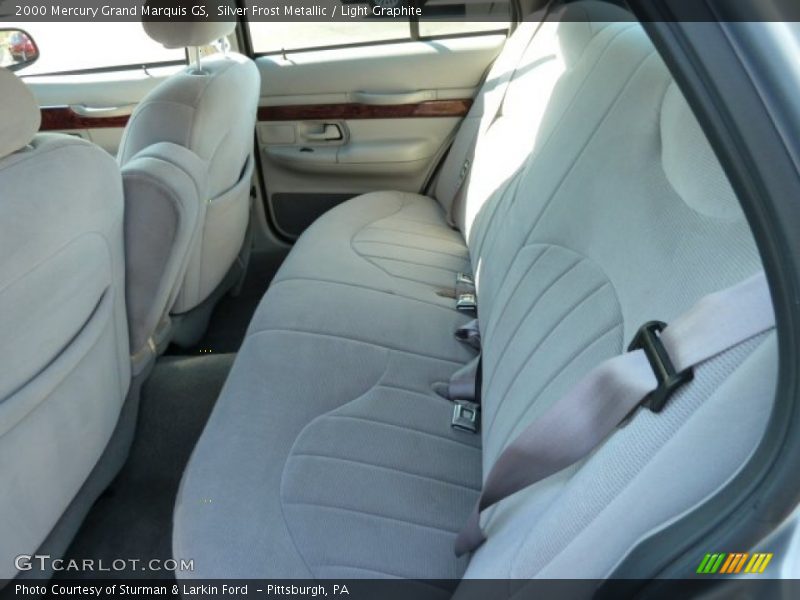 Silver Frost Metallic / Light Graphite 2000 Mercury Grand Marquis GS
