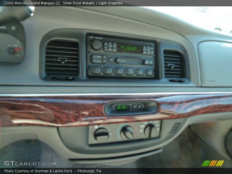 Silver Frost Metallic / Light Graphite 2000 Mercury Grand Marquis GS