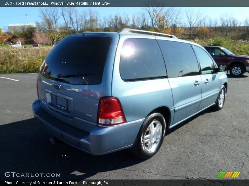 Windveil Blue Metallic / Flint Gray 2007 Ford Freestar SEL