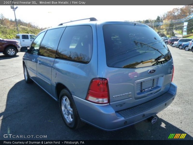 Windveil Blue Metallic / Flint Gray 2007 Ford Freestar SEL
