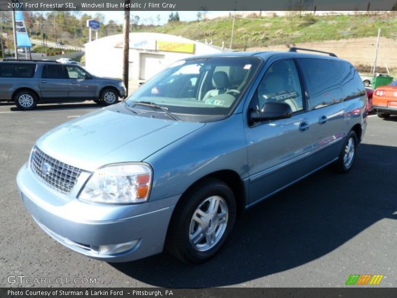Windveil Blue Metallic / Flint Gray 2007 Ford Freestar SEL