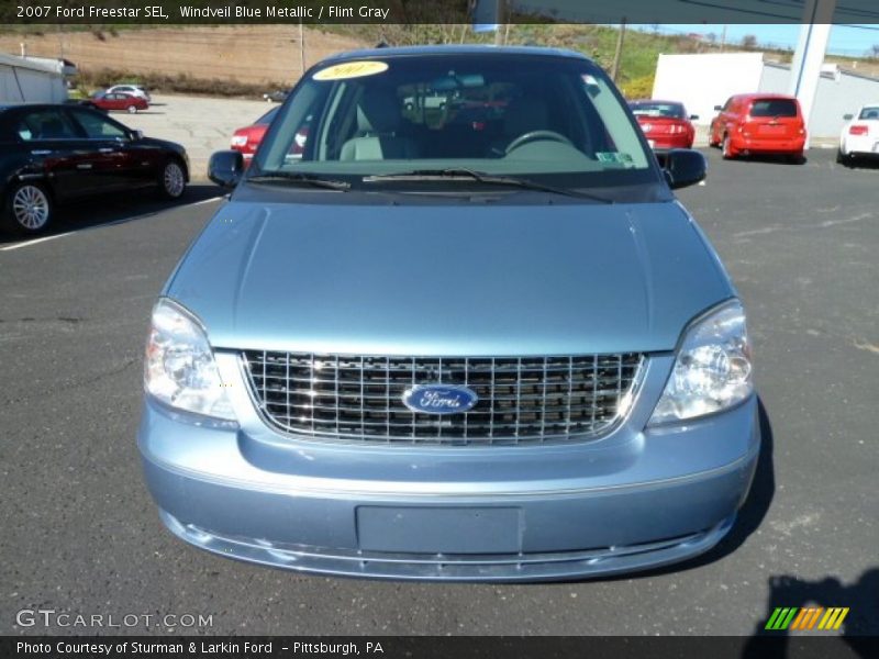 Windveil Blue Metallic / Flint Gray 2007 Ford Freestar SEL