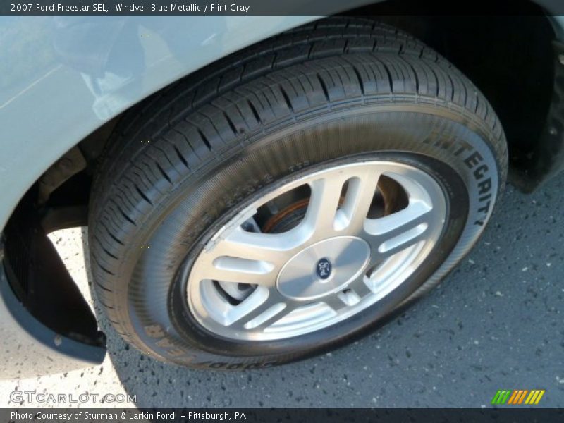 Windveil Blue Metallic / Flint Gray 2007 Ford Freestar SEL