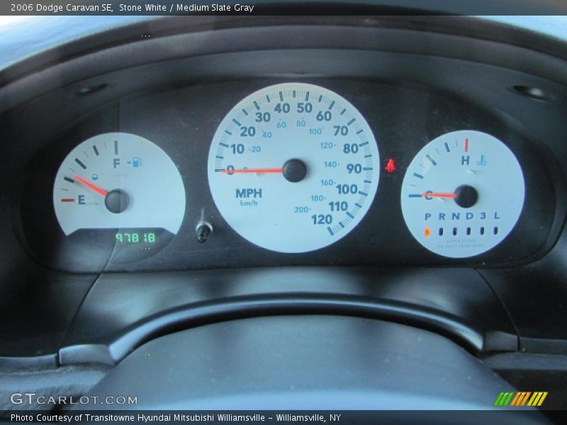  2006 Caravan SE SE Gauges