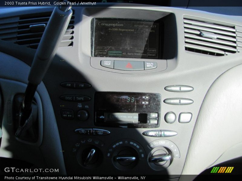 Golden Pearl / Amethyst 2003 Toyota Prius Hybrid