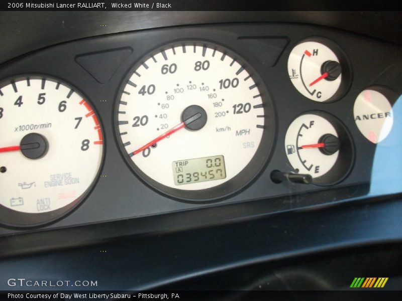 Wicked White / Black 2006 Mitsubishi Lancer RALLIART