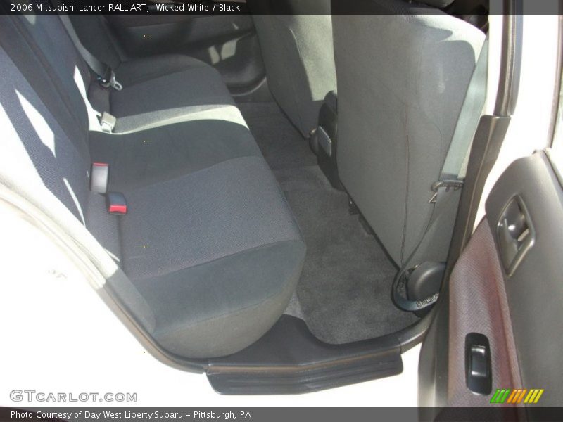 Wicked White / Black 2006 Mitsubishi Lancer RALLIART