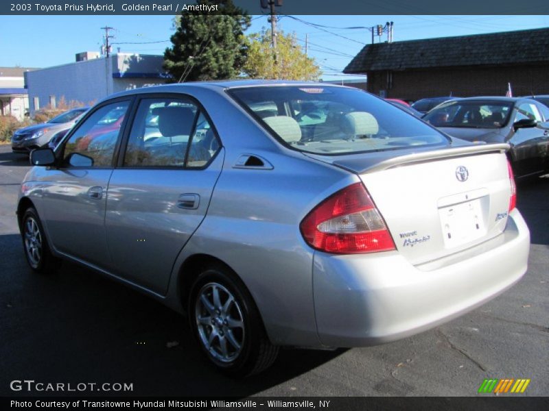 Golden Pearl / Amethyst 2003 Toyota Prius Hybrid