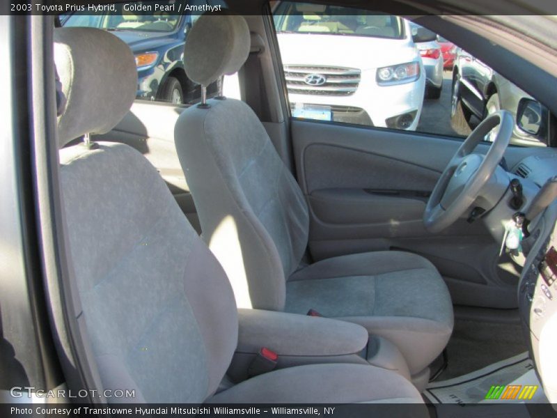  2003 Prius Hybrid Amethyst Interior