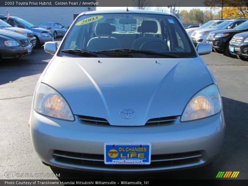 Golden Pearl / Amethyst 2003 Toyota Prius Hybrid