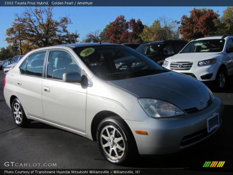 Golden Pearl / Amethyst 2003 Toyota Prius Hybrid