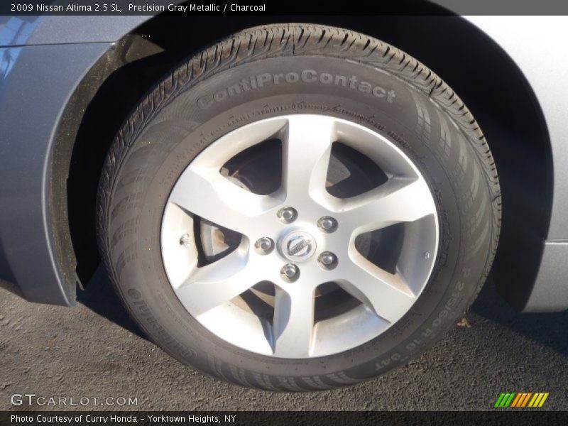 Precision Gray Metallic / Charcoal 2009 Nissan Altima 2.5 SL