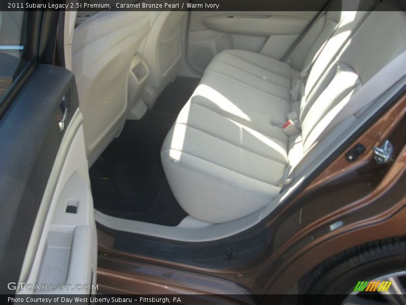 Caramel Bronze Pearl / Warm Ivory 2011 Subaru Legacy 2.5i Premium