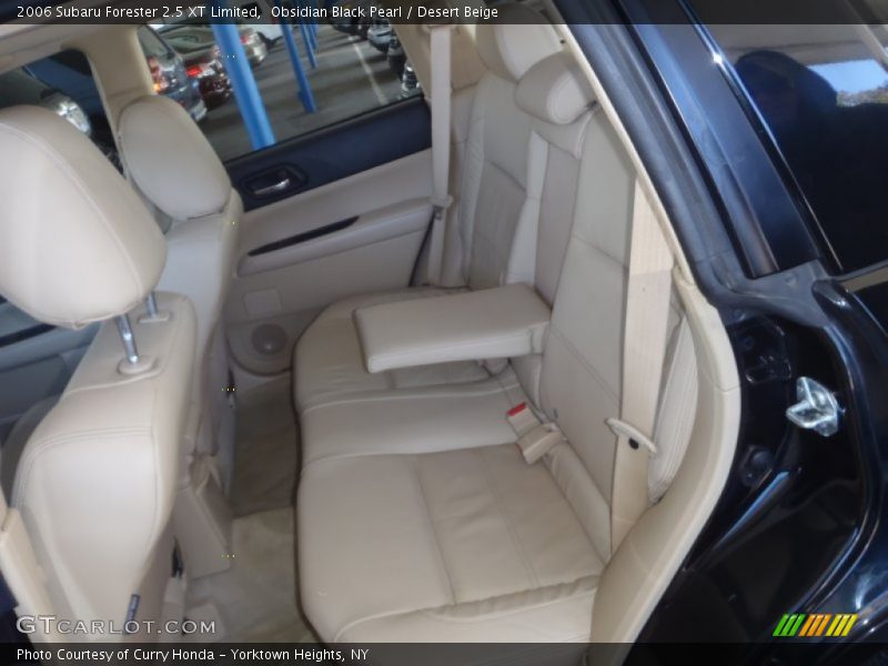 Obsidian Black Pearl / Desert Beige 2006 Subaru Forester 2.5 XT Limited
