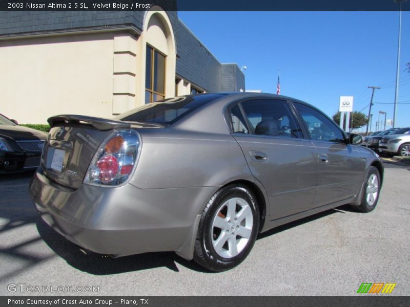 Velvet Beige / Frost 2003 Nissan Altima 2.5 SL